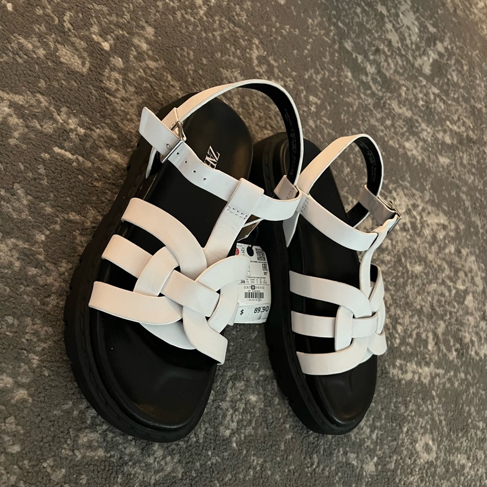 Brand new with tag Zara sandals